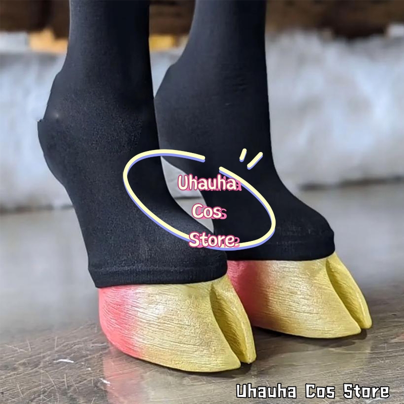Toe Sock Split - CR6.23*Split Hoof De-mon Cosplay Shoes Gothic