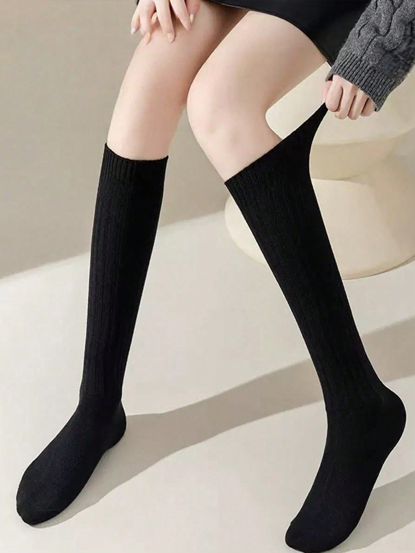 Women's Autumn/Winter Cute Gir - Boot Sock Slouchy review and price