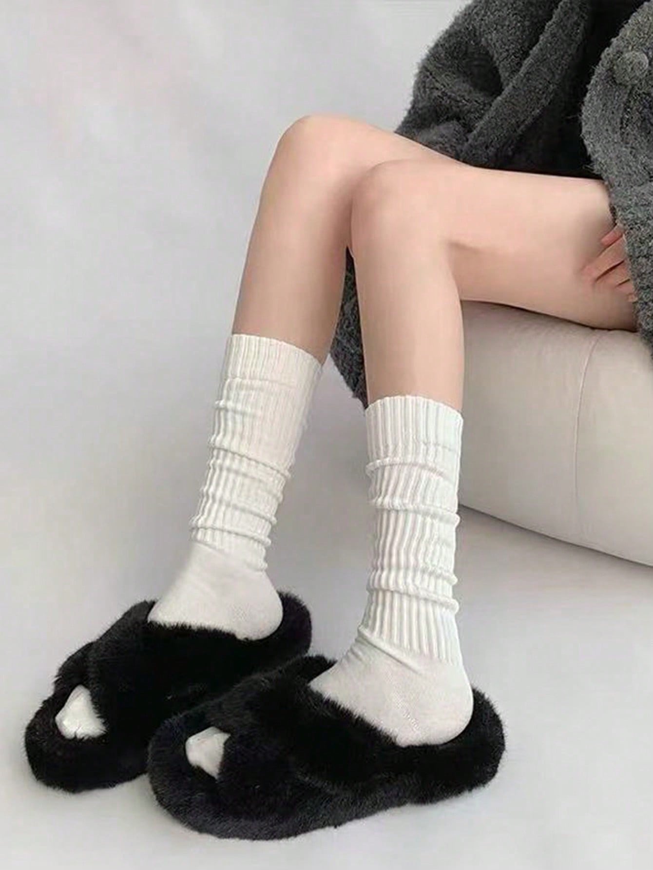 Women's Autumn/Winter Cute Gir - Boot Sock Slouchy review and price