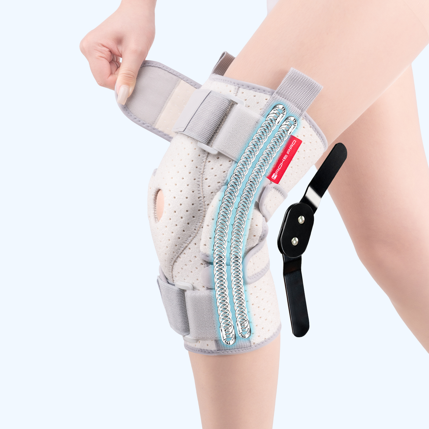 Adjustable knee sleeve with la - Compression Sleeve Calf review and price