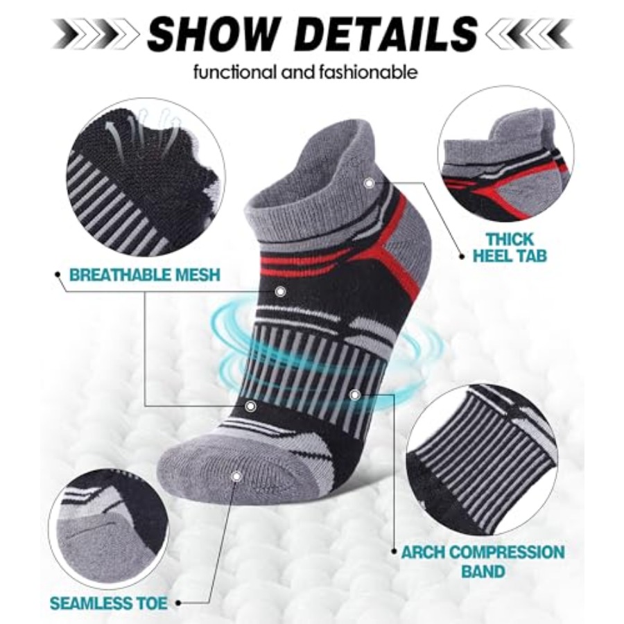 LANLEO Merino Wool Ankle Runni - Wool Hiking Sock review and price